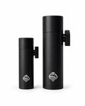 Tornado's black product range, two sizes